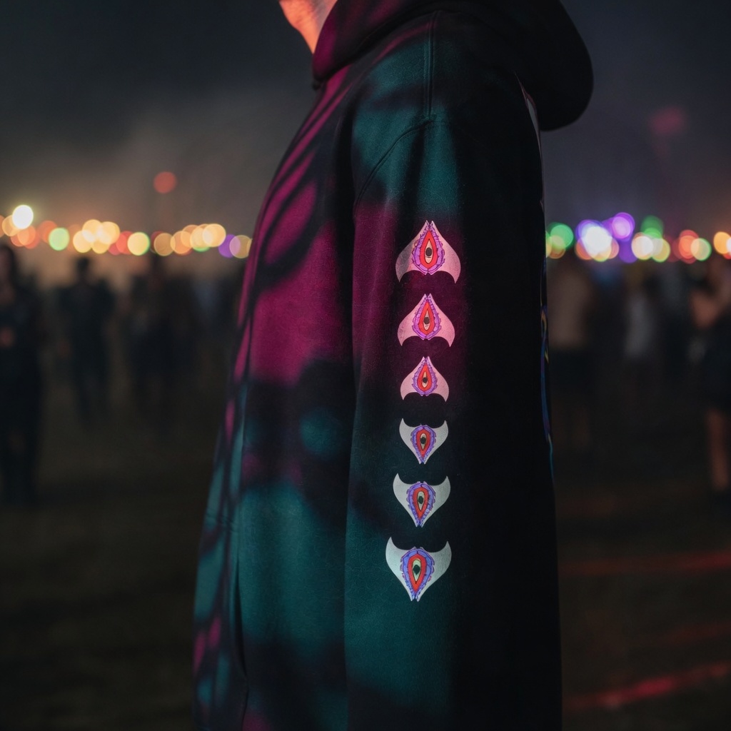 Sleeve Sigil Hoodie — view 2